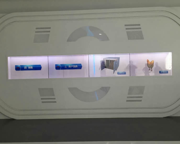 云浮客戶與我司合作拼接屏